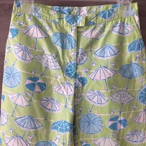 Lilly Pulitzer size 00 Umbrella Capris